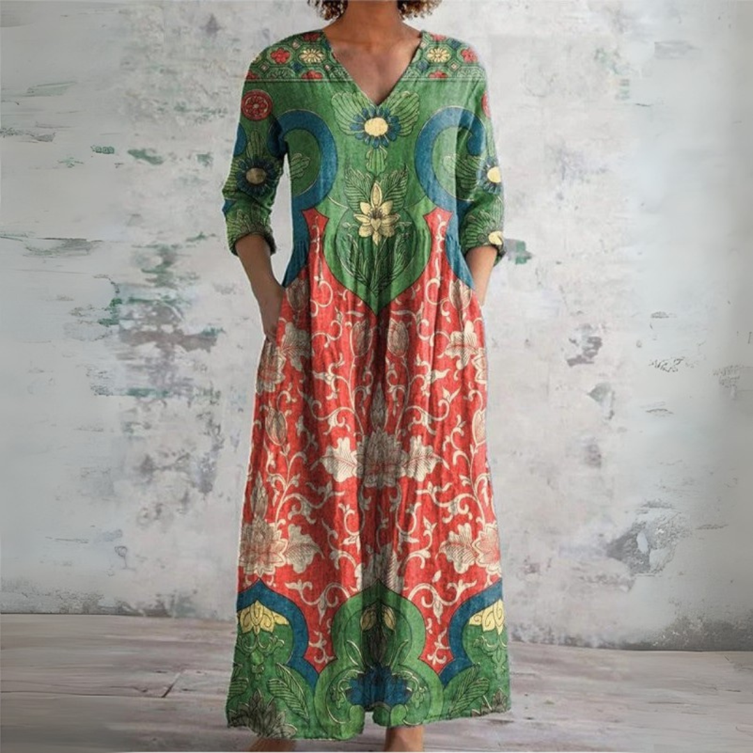 Judith | Floral Maxi Dress