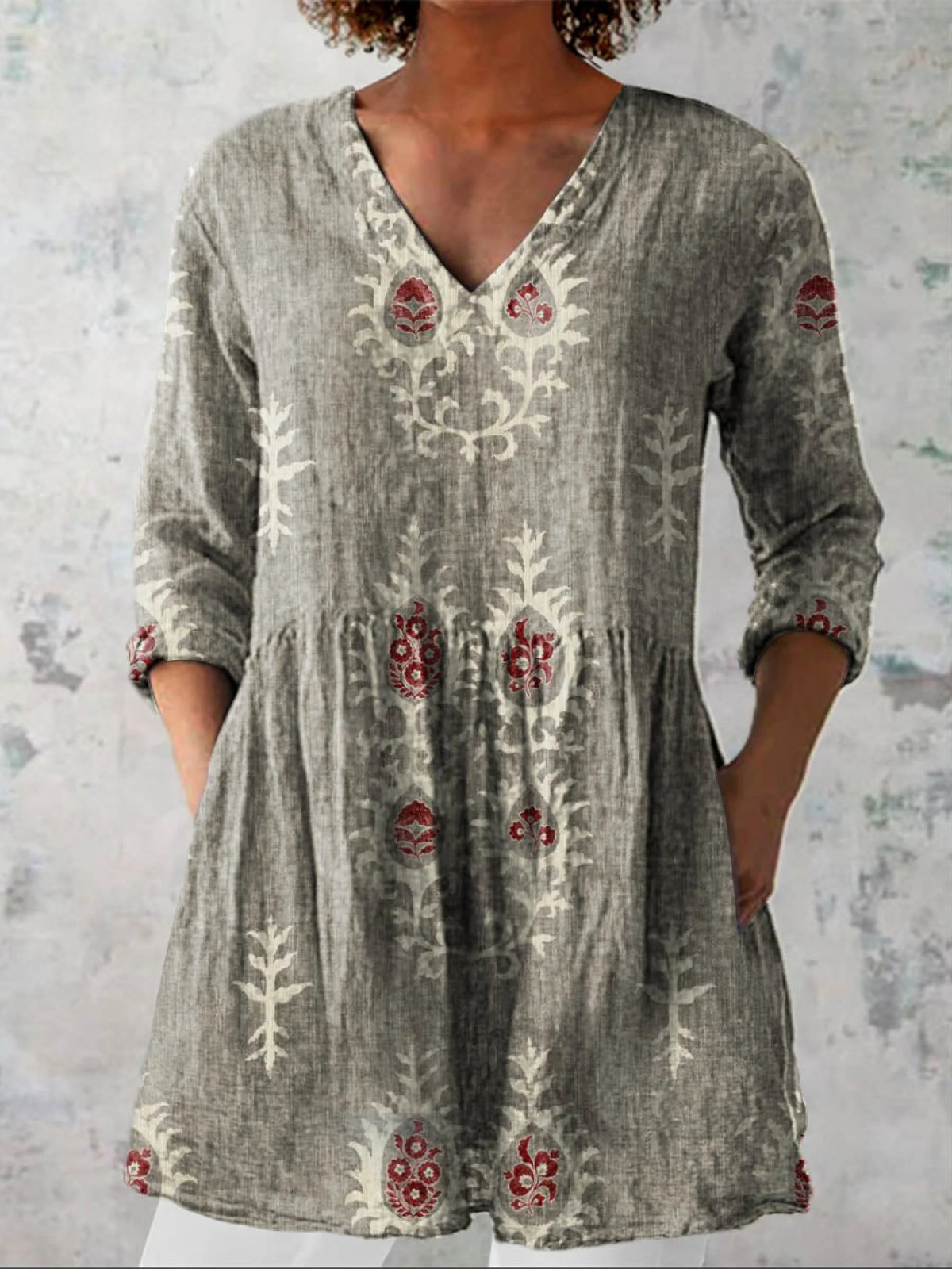 Evania | Casual Elegant Long Blouse
