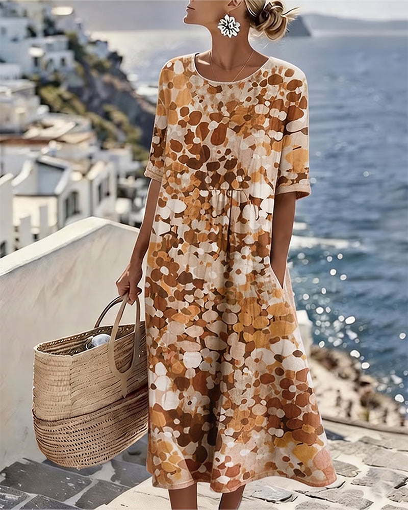 Chloe | Summer Loose Printed Dress