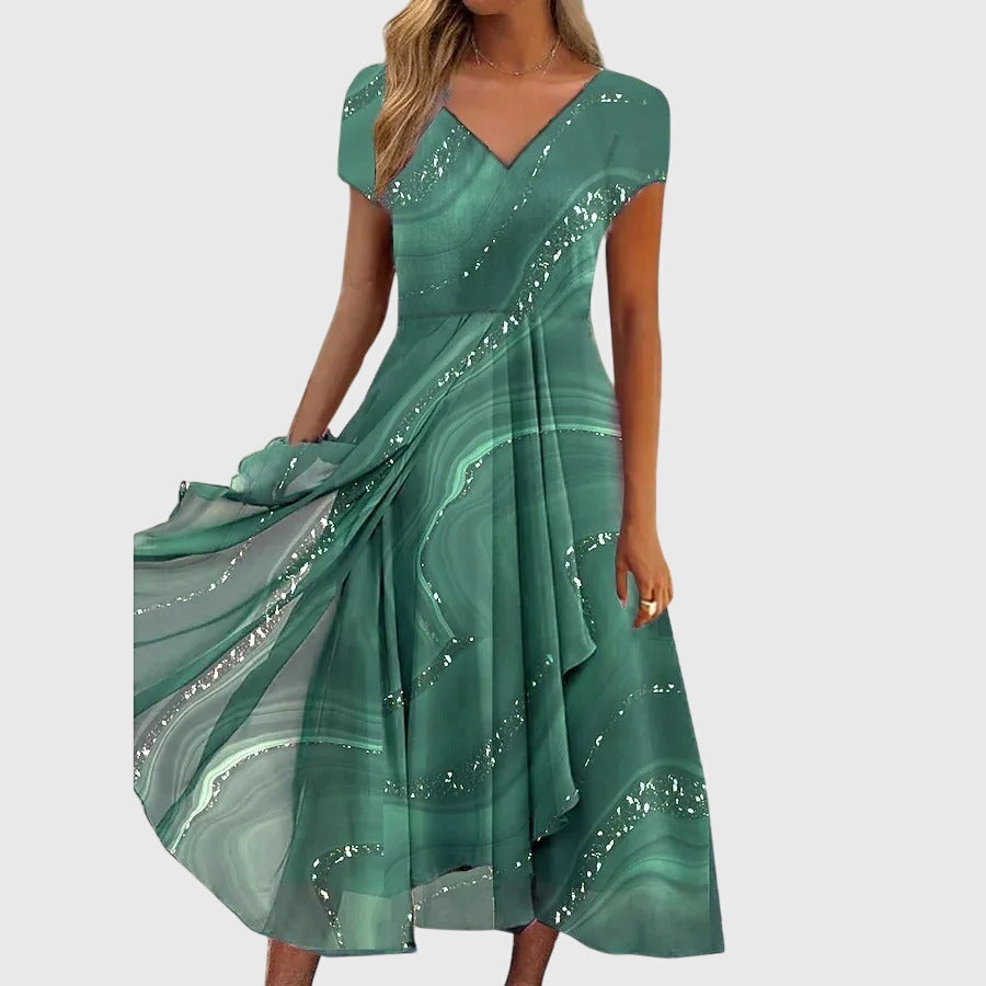 Aubrielle™ - Flowing Midi Dress