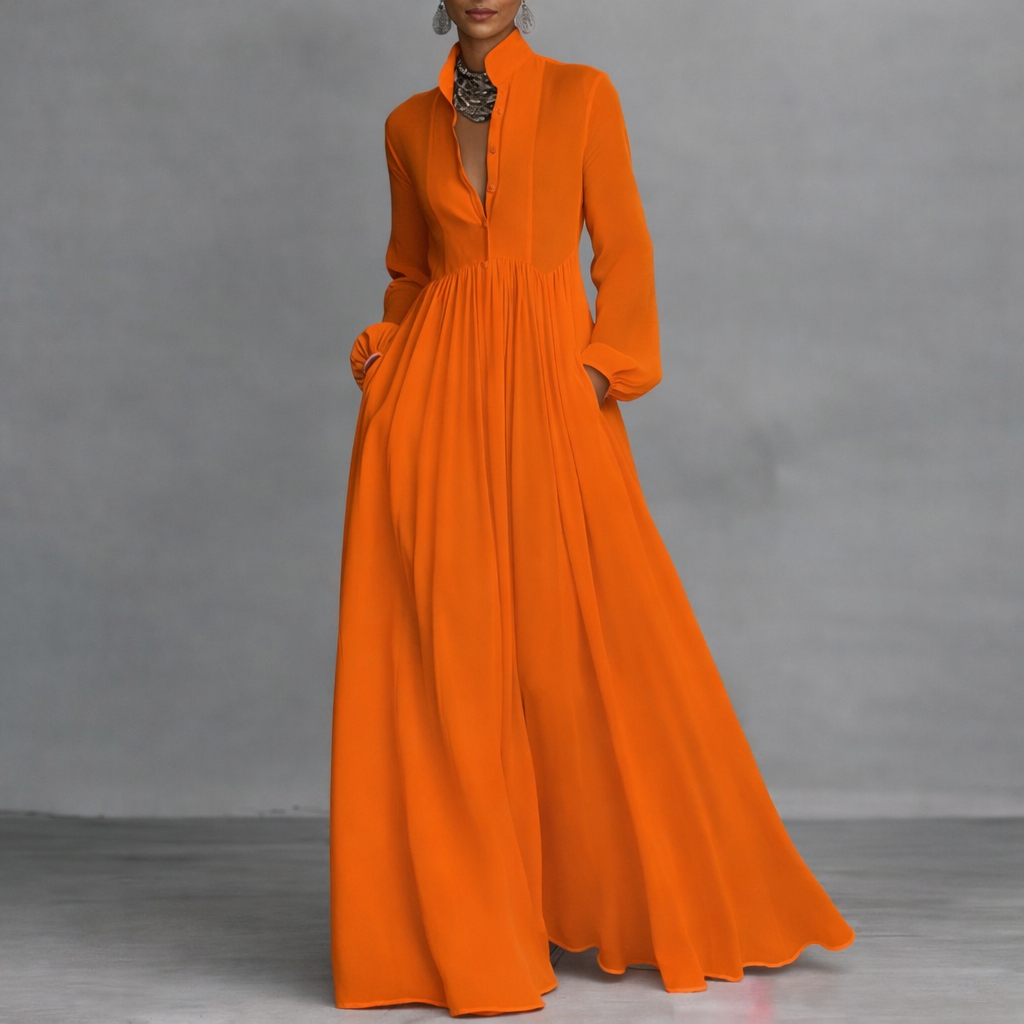Charlotte | Elegant Flow Maxi Dress