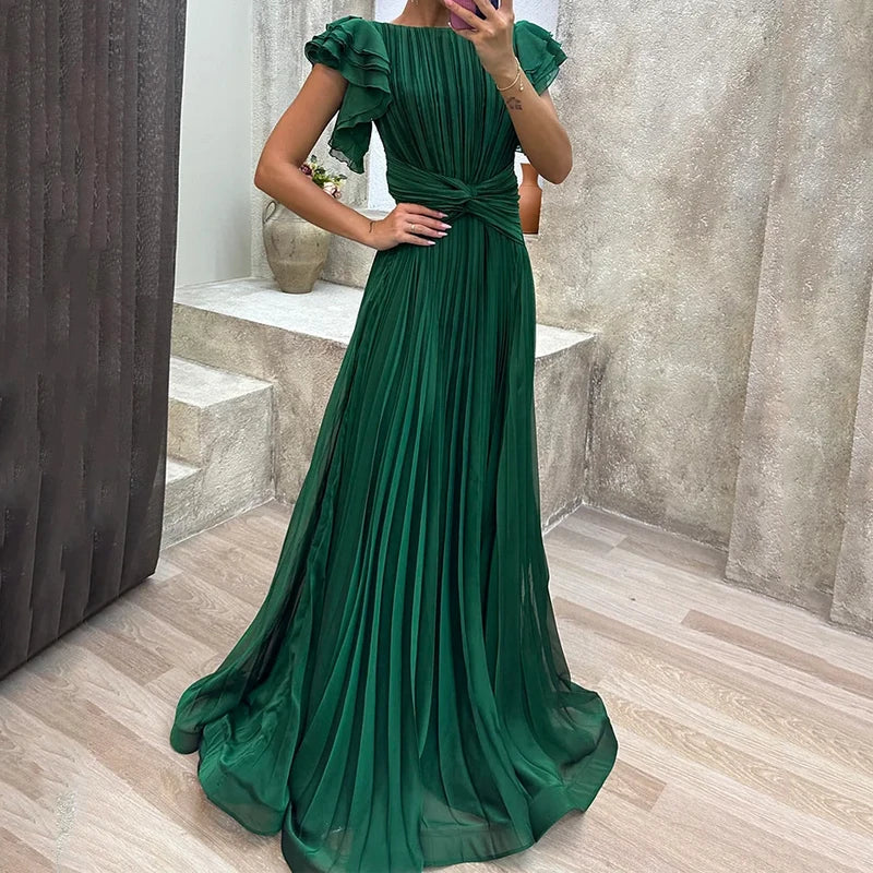 Abigail | Pleated Party Dress
