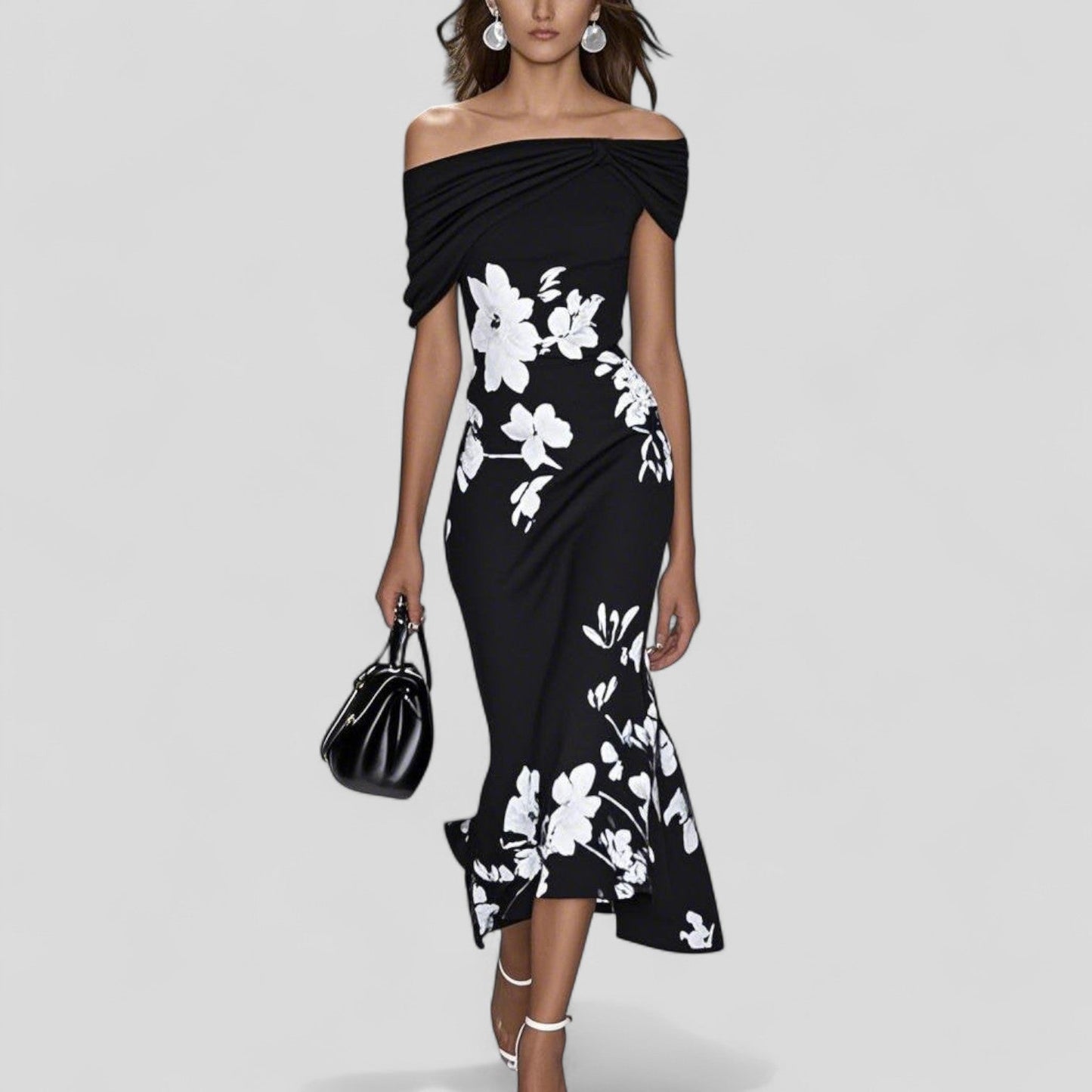 Aurora | Summer Elegant Midi Dress