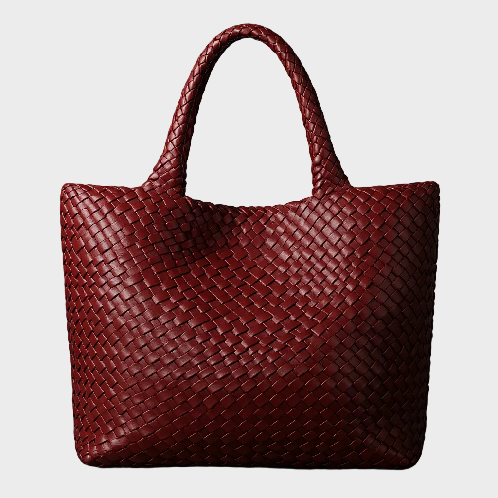 Melissa | Elegant Woven Tote Bag