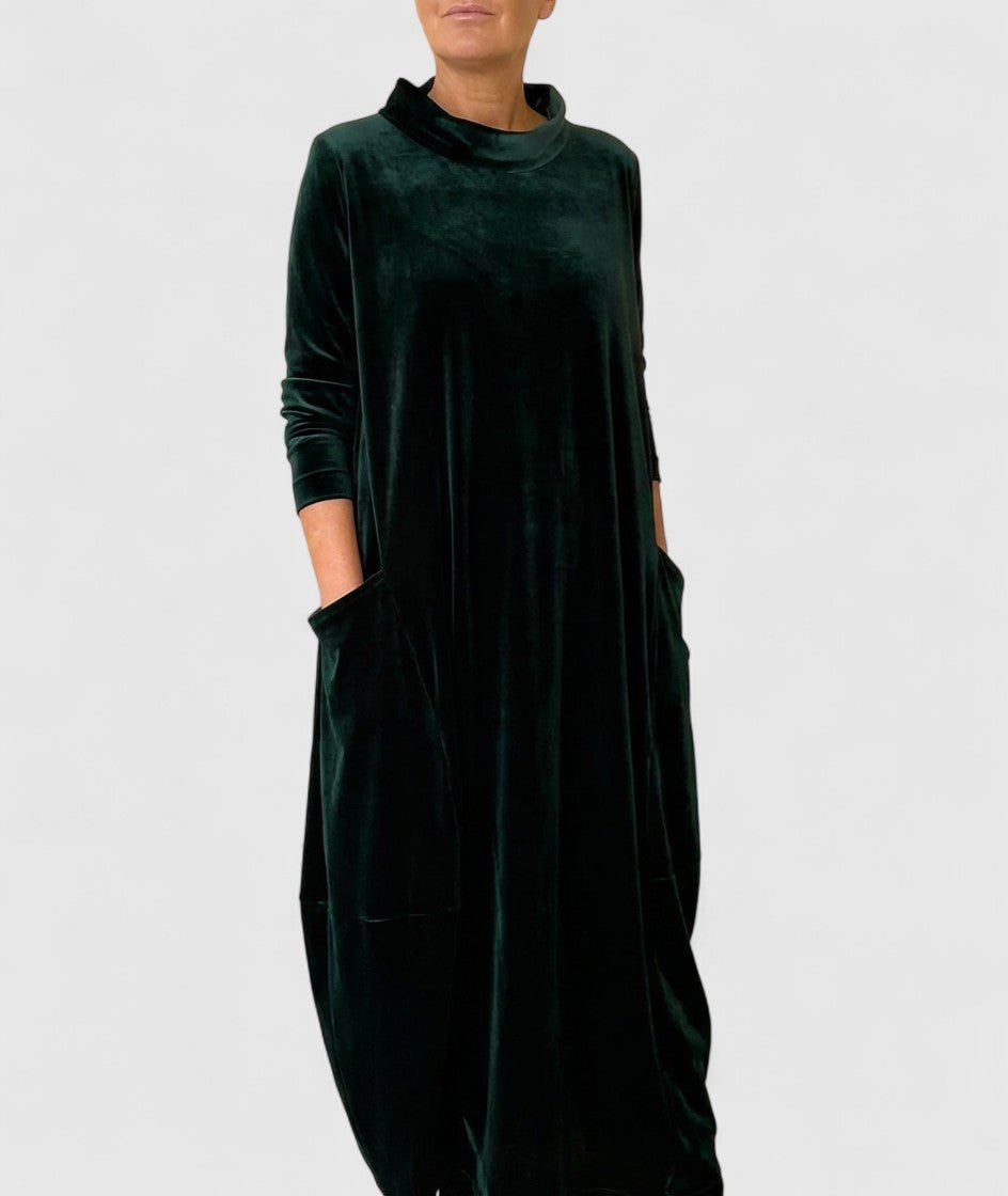 Margaret | Velvet Maxi Dress