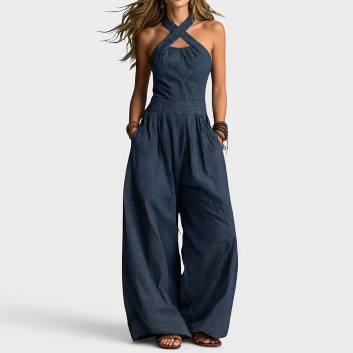 Flavie | Wrap-style Jumpsuit