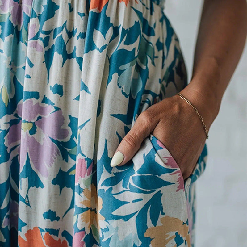 Alvira | Floral Smocked Dress