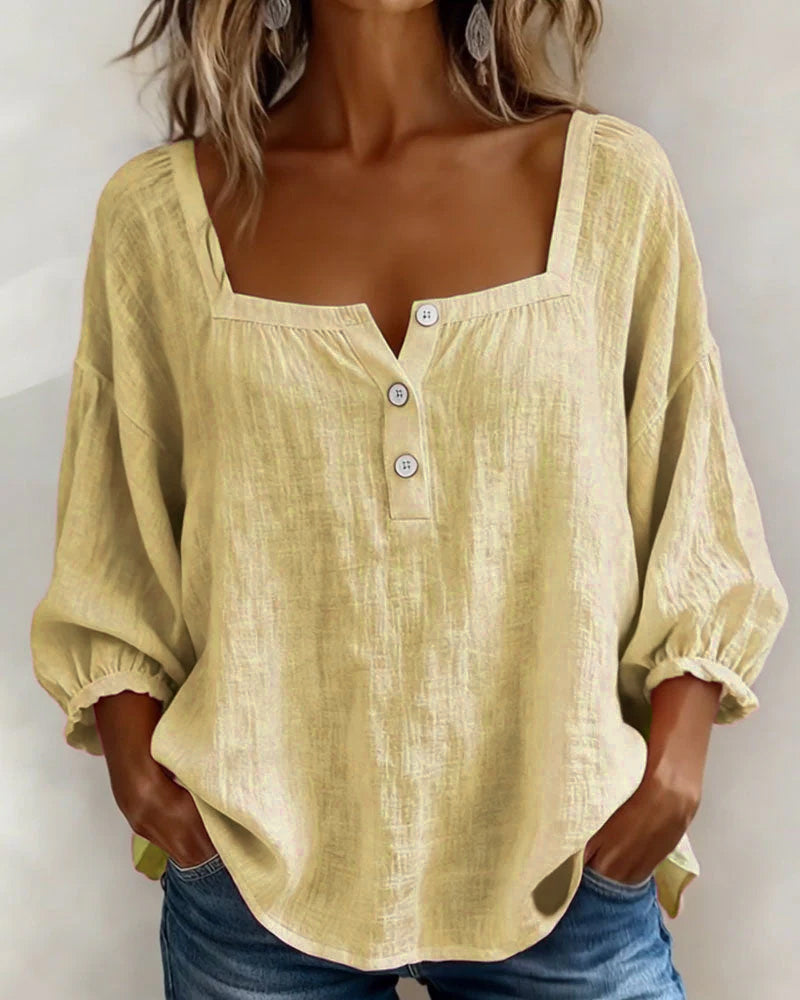 Mia | Comfy Summer Sleeve Shirt