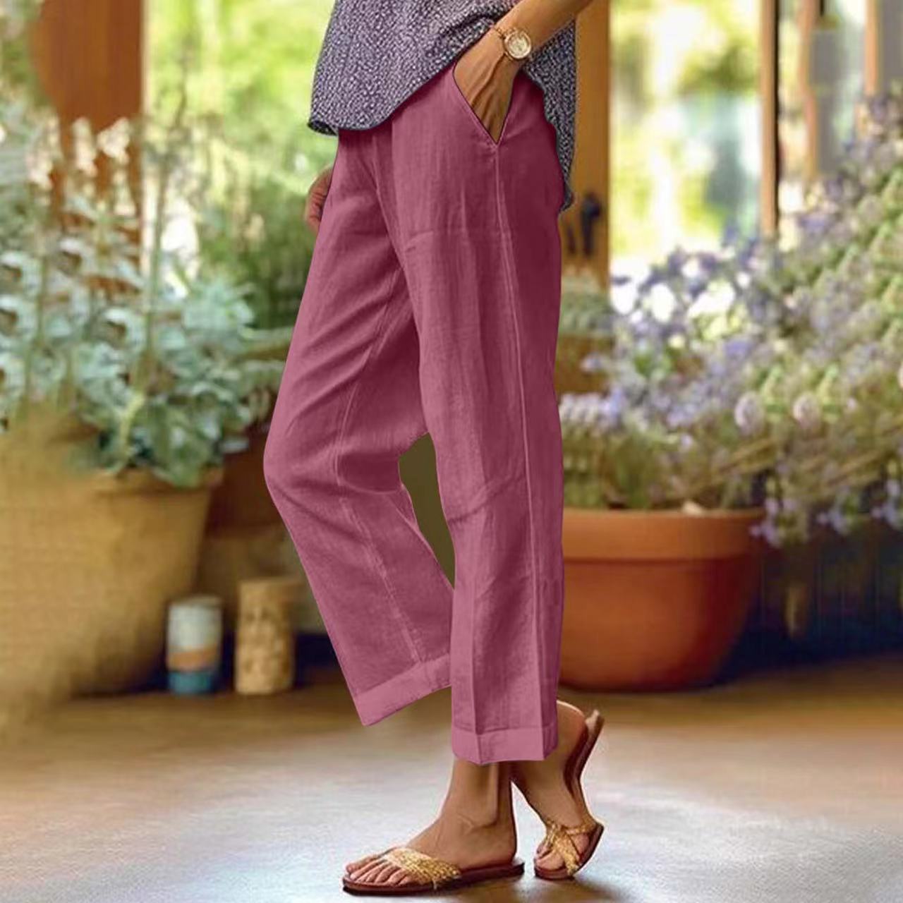 Zaria | Comfy Coastal Breeze Trousers
