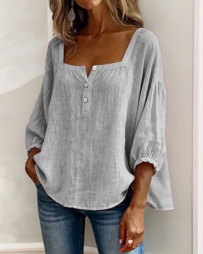 Mia | Comfy Summer Sleeve Shirt
