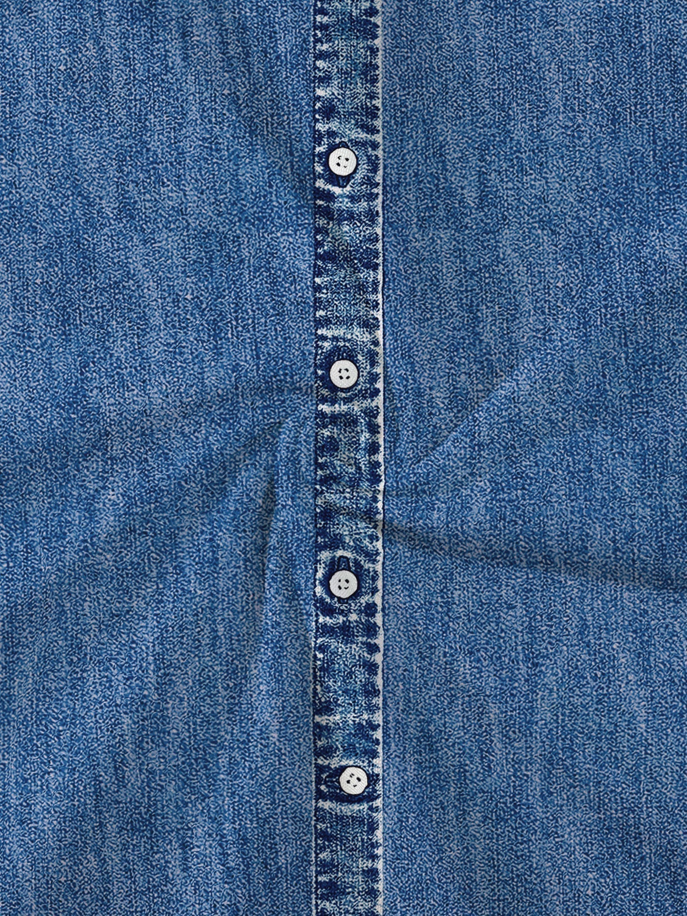 Hélène™ | Retro Denim Dress