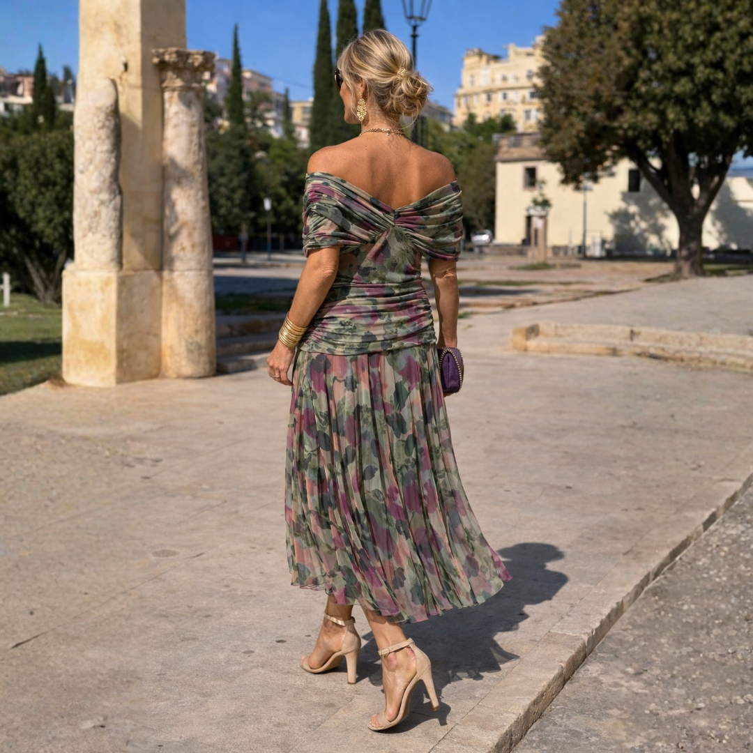 Donita  | Off-Shoulder Maxi Dress