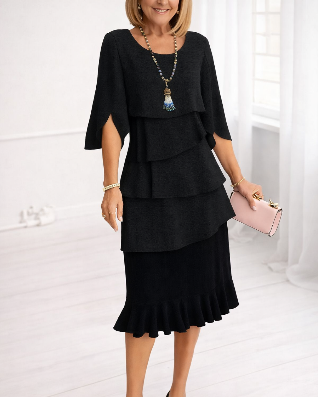 Patricia | Elegant Ruffle Dress