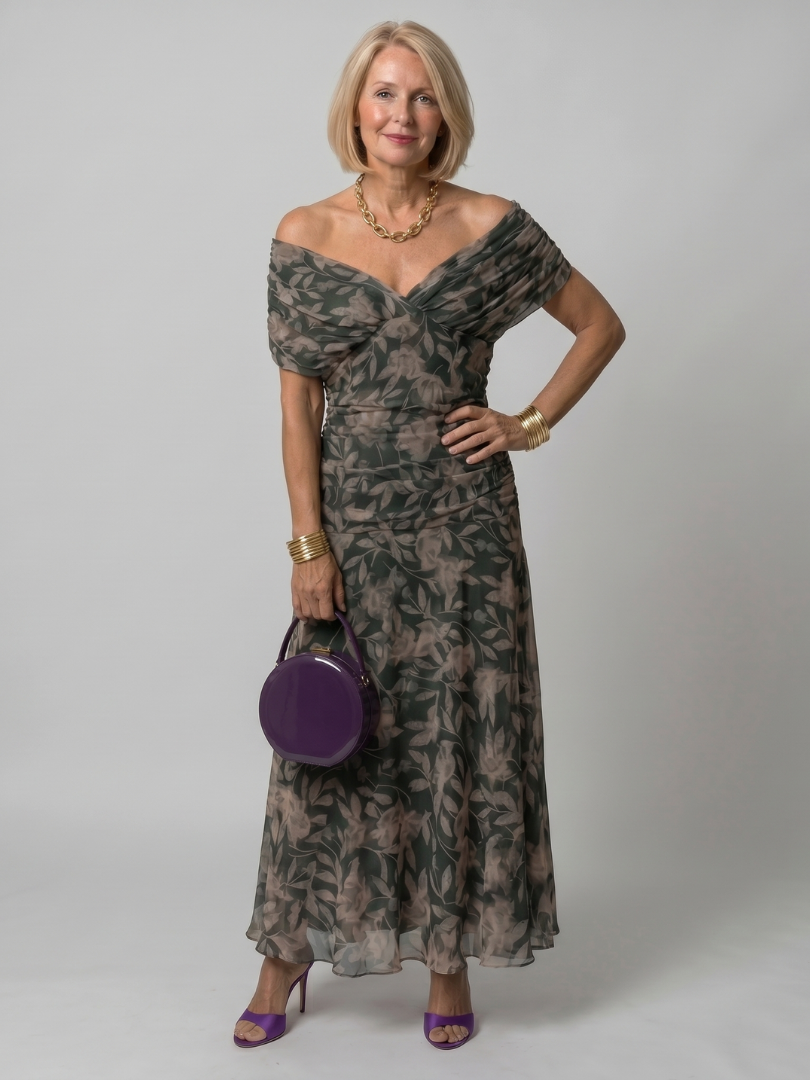 Daniela | Printed Flow Midi Dress