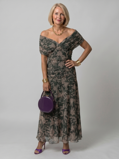 Daniela | Printed Flow Midi Dress