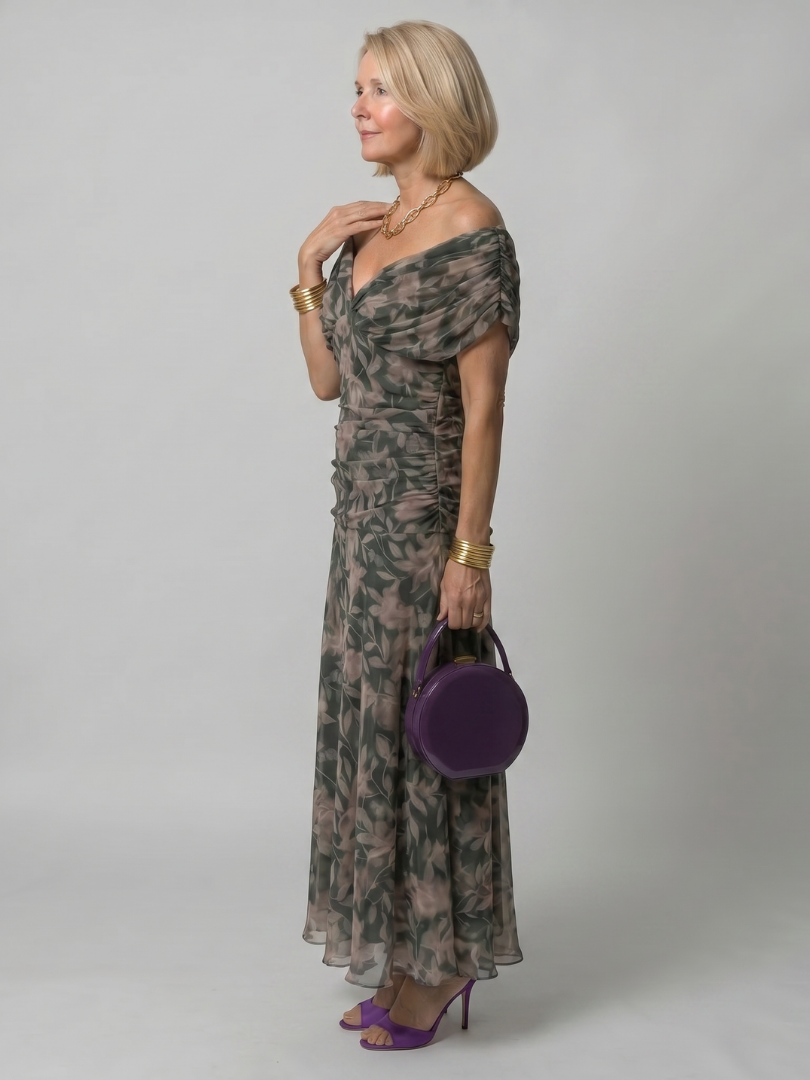 Daniela | Printed Flow Midi Dress