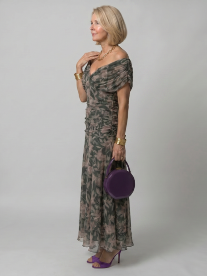 Daniela | Printed Flow Midi Dress