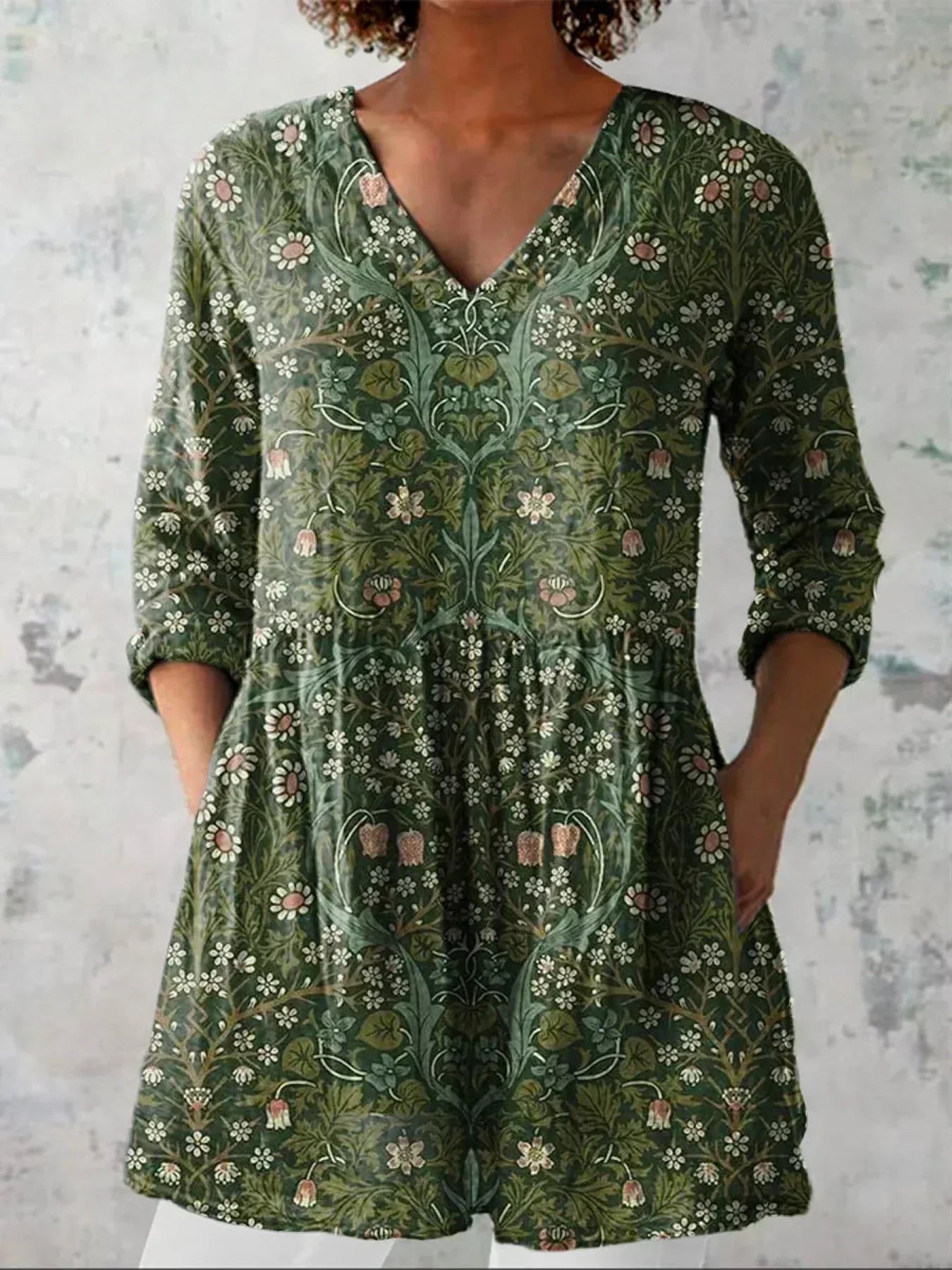 Eliana | Vintage Floral Shirt