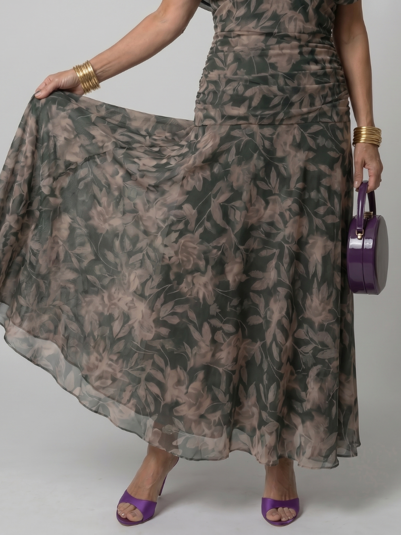 Daniela | Printed Flow Midi Dress
