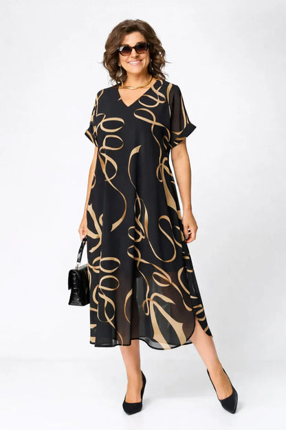 Lorna | Elegant Midi Dress
