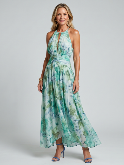 Emma | Summer Floral Midi Dress