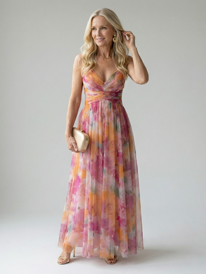 Ellie | Casual Wrap Maxi Dress