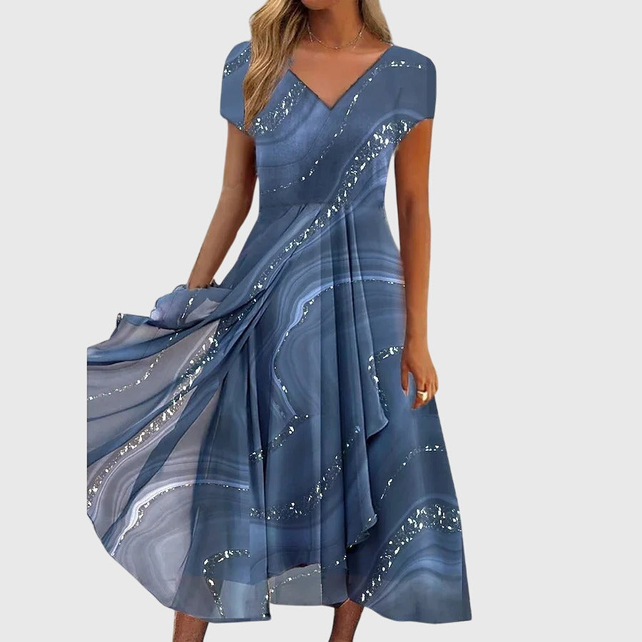 Aubrielle™ - Flowing Midi Dress