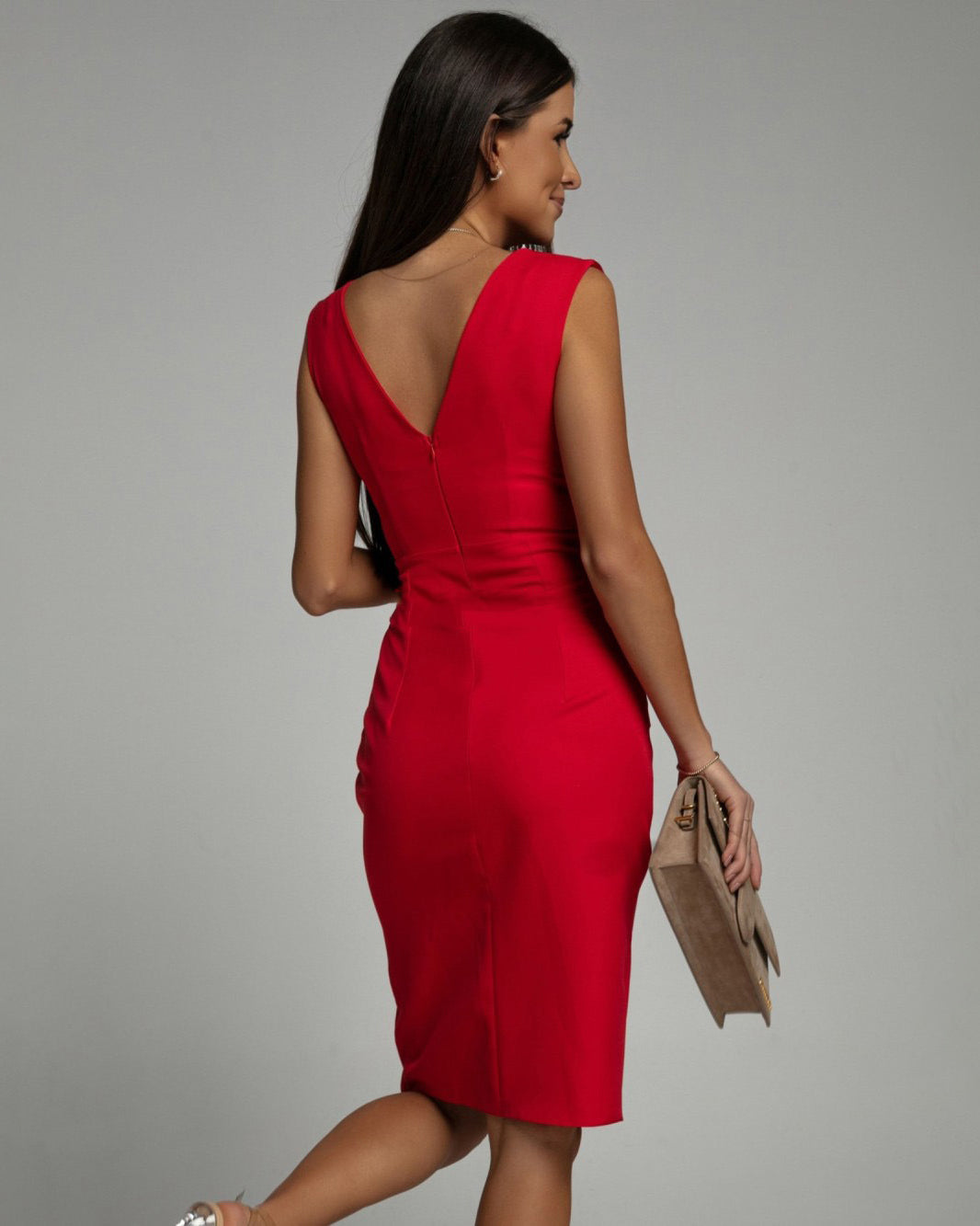 Amara | Casual Elegant Midi Dress
