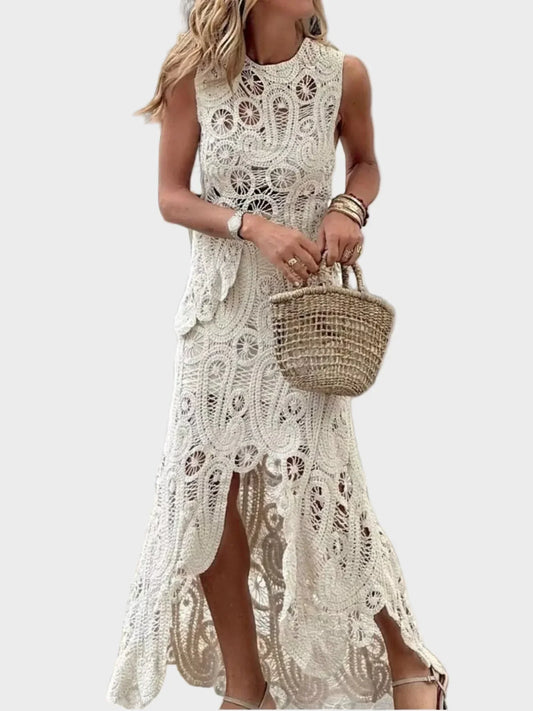 Carmella | Crochet Tank and Skirt Set