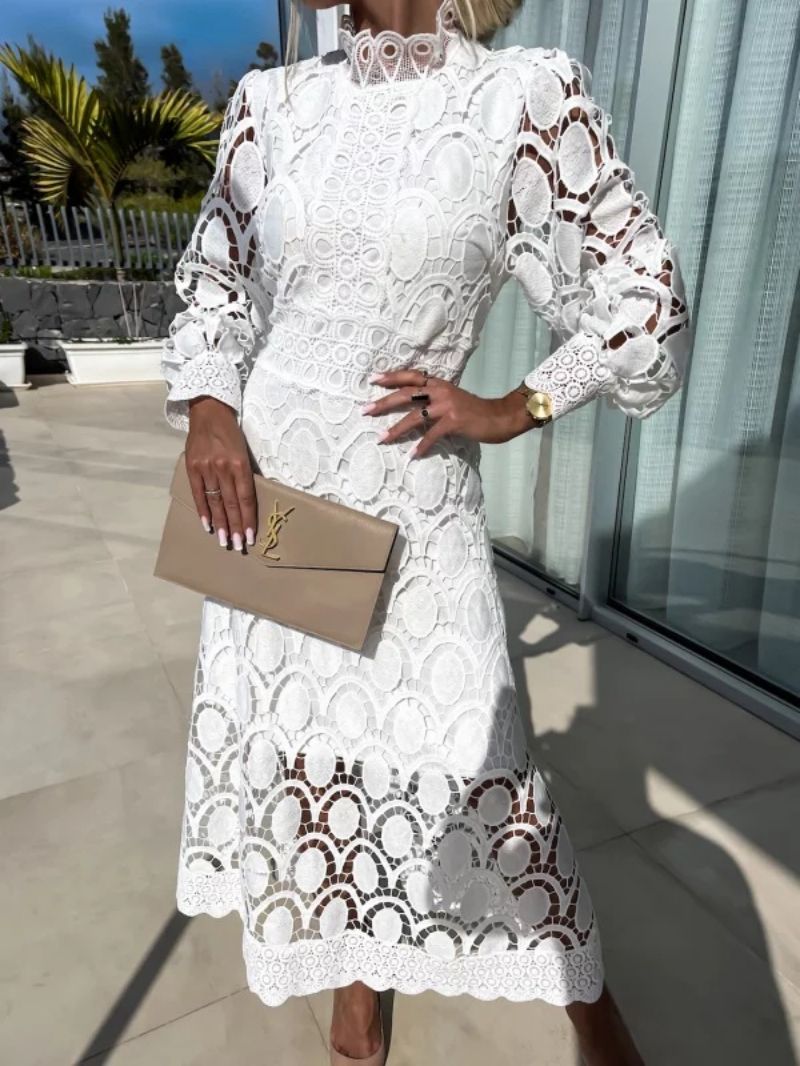Ava | Fashionable French Lace Dress