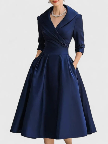 Yan - Elegant Midi Dress