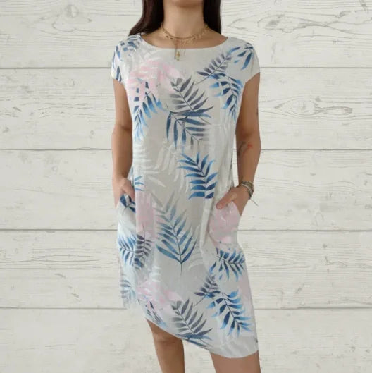 Camela | Printed  Mini Dress