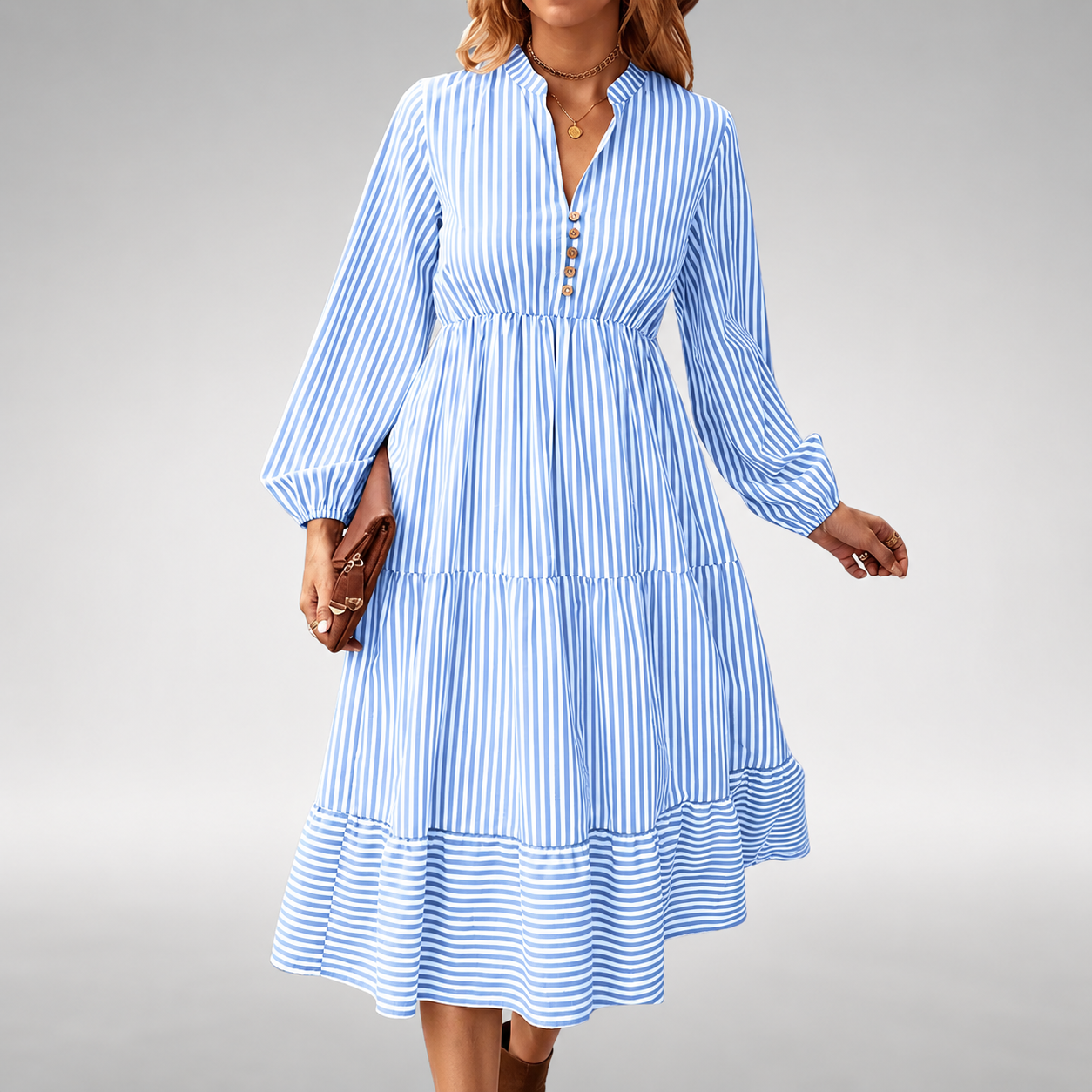 Maddy | Comfort Midi Dress