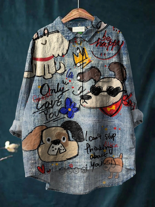 Chloe | Relaxed style artistic shirt