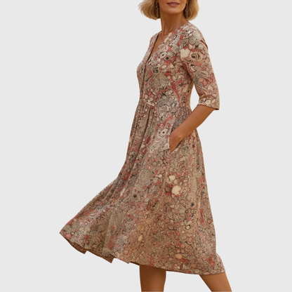 Sarah | Flowing Midi Dress