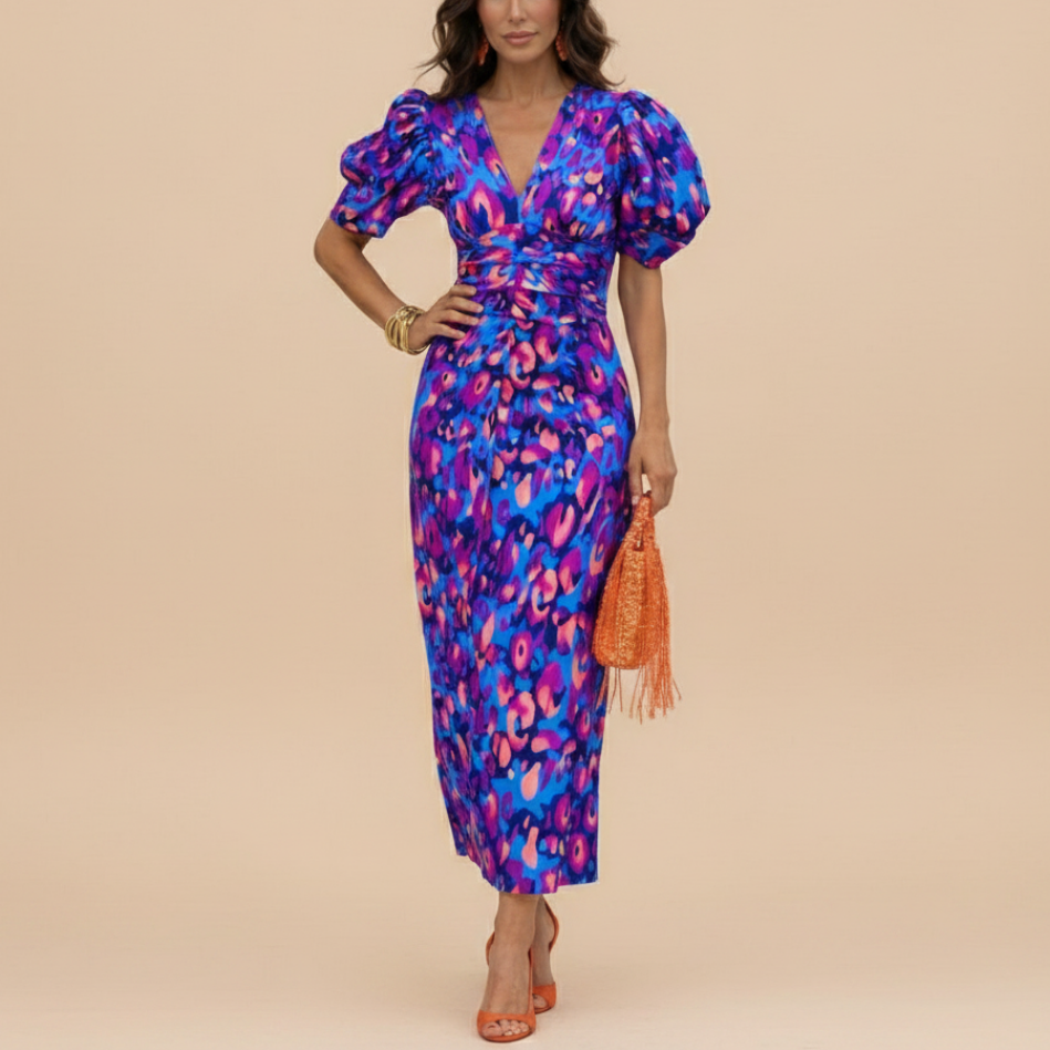 Liora | Chic Flowy Summer Dress