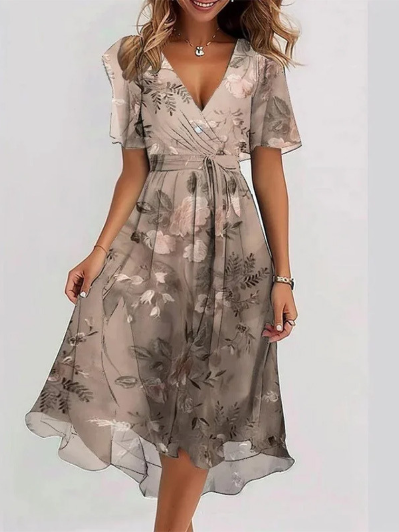 Matilda™ - Summer Dress With Belly Cover