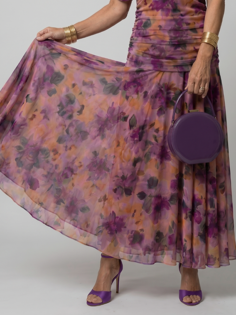 Daniela | Printed Flow Midi Dress