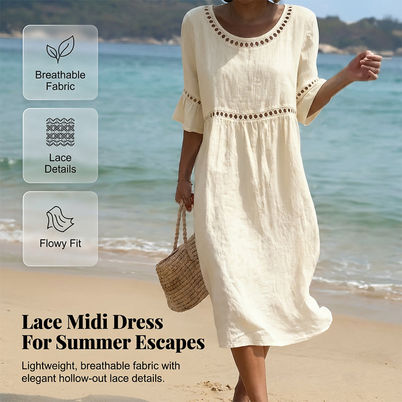 Mariselle | Cozy Cotton-Linen Dress