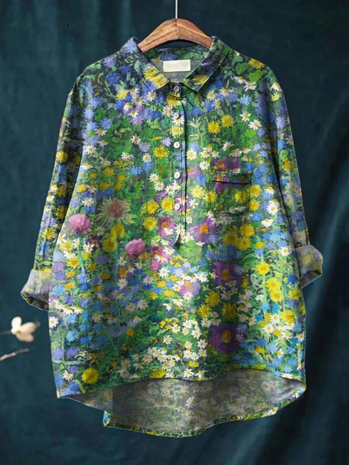 Leah | Soft artistic casual shirt