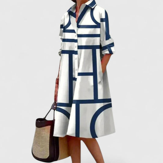Charlene - Sophisticated Midi Dress
