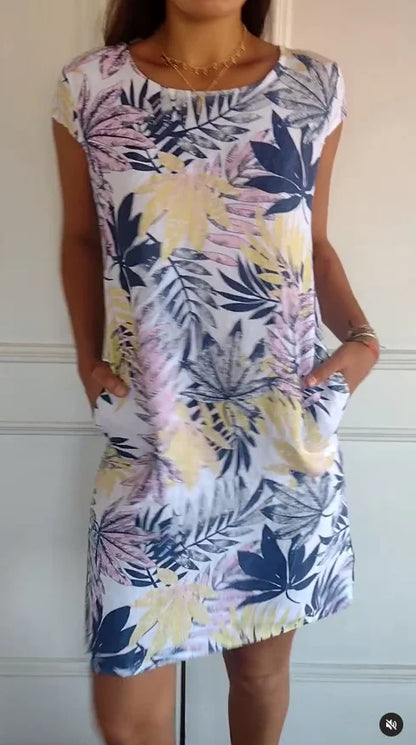 Camela | Printed  Mini Dress