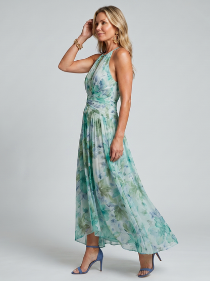 Emma | Summer Floral Midi Dress