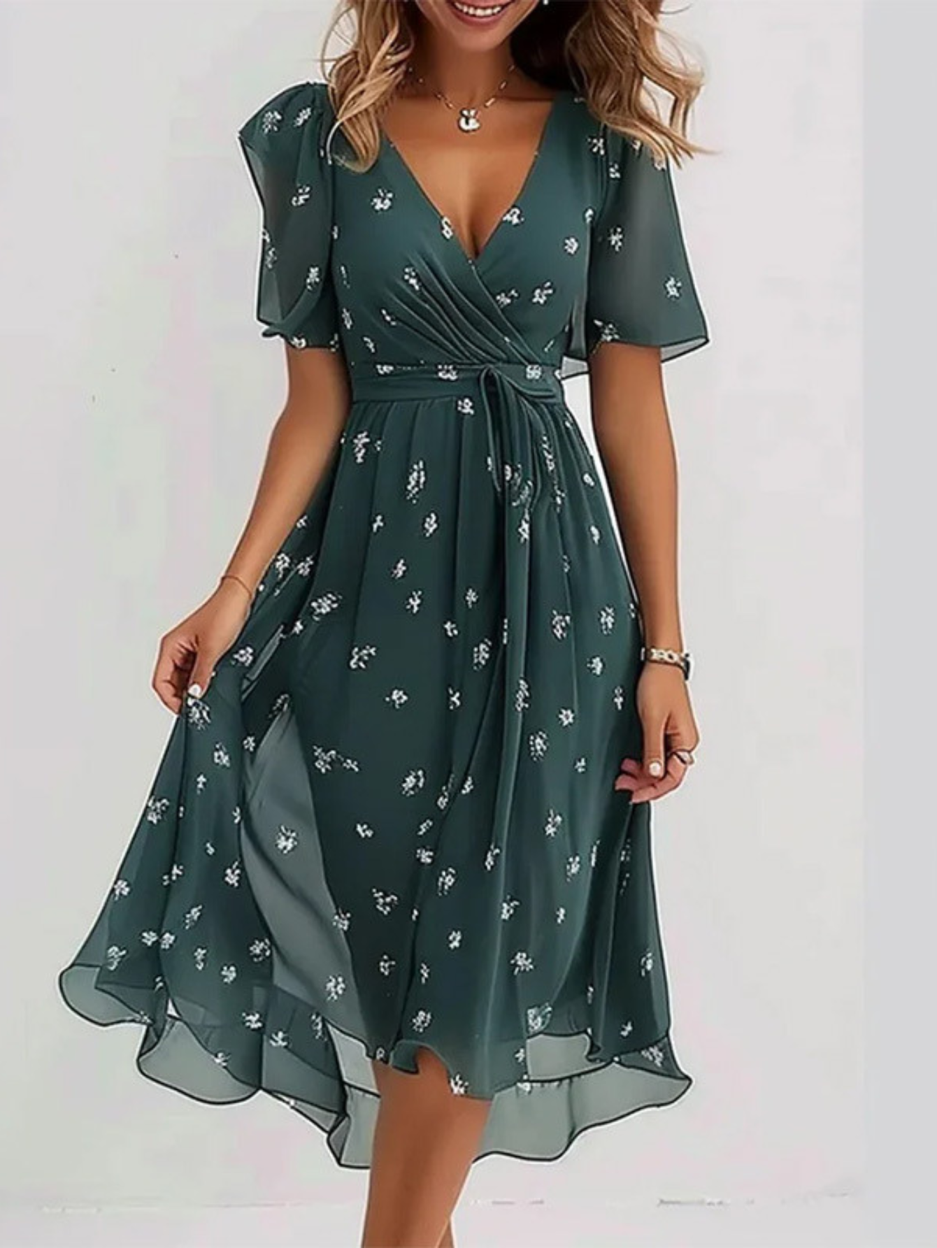 Matilda™ - Summer Dress With Belly Cover
