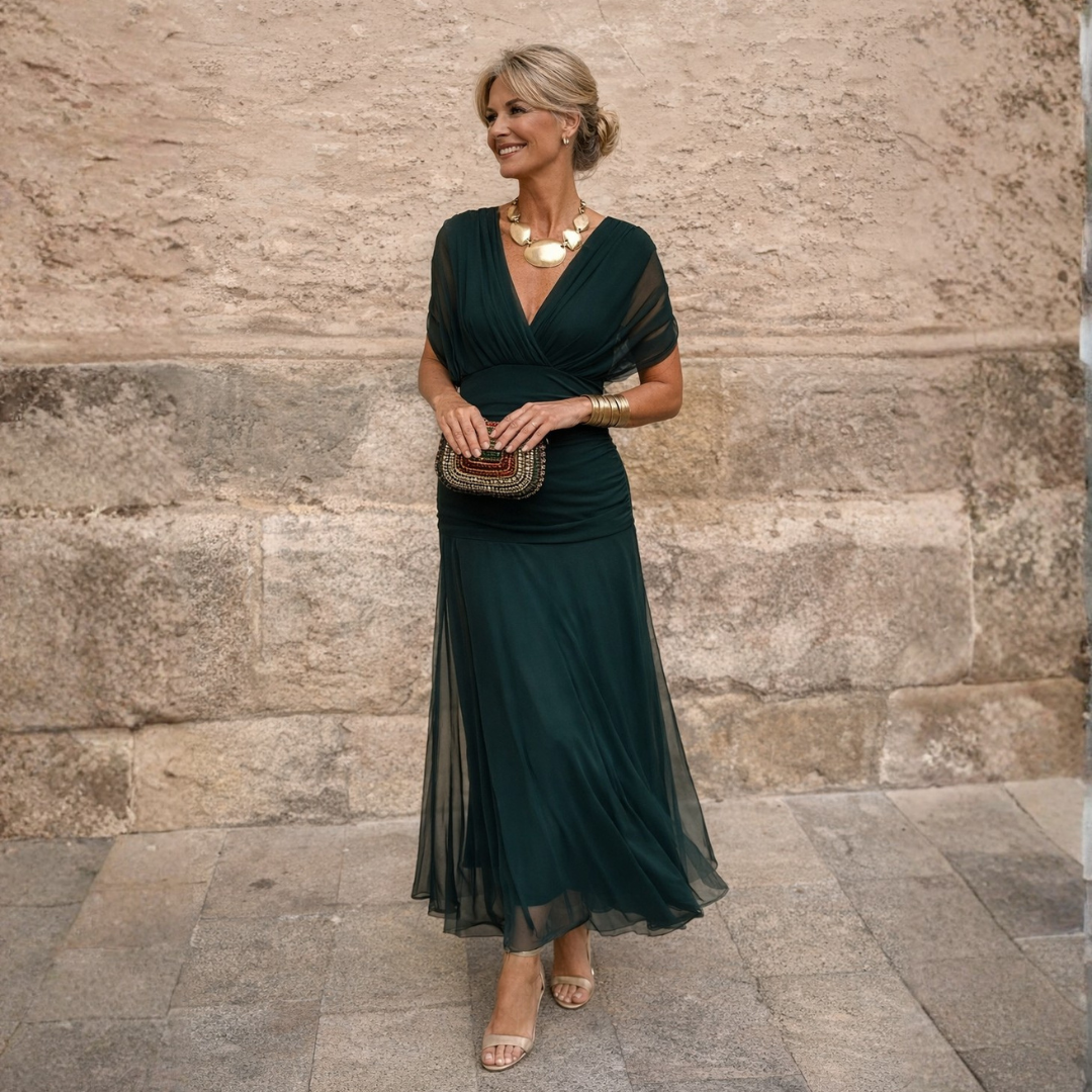 Nila | Off Shoulder Maxi Dress
