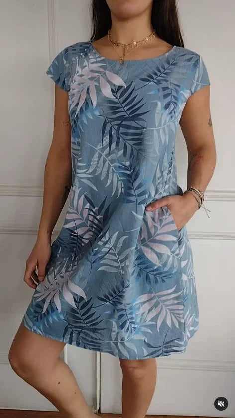 Camela | Printed  Mini Dress