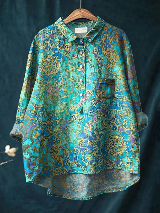 Aubrey | Effortless comfort artistic shirt