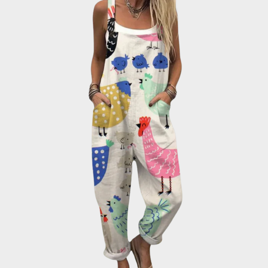 Zirellaen™ | Comfortable printed Jmpsuit