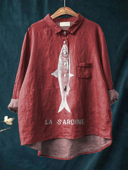 Riley | Artistic easy comfort shirt