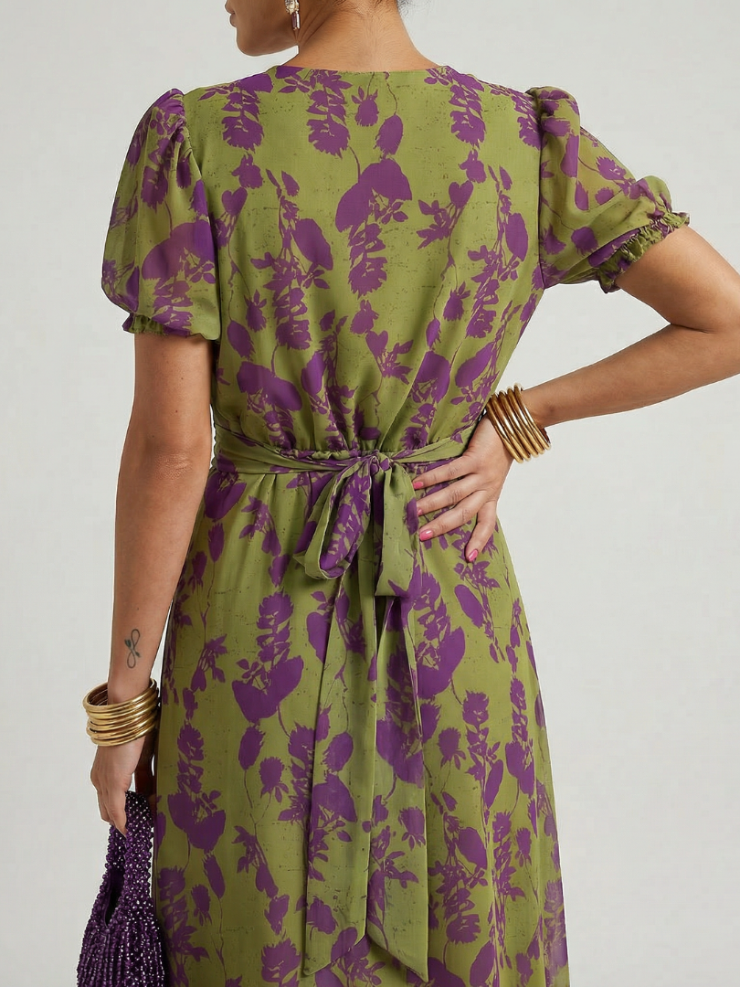 Hazel | Relaxed Floral Midi Dress